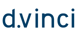 Logo d.vinci dunkelblau